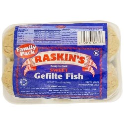 (חמץ) Gefilte Fish Raskin's Pack Famille pas pessah